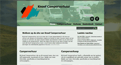 Desktop Screenshot of knoefcamperbouw.nl